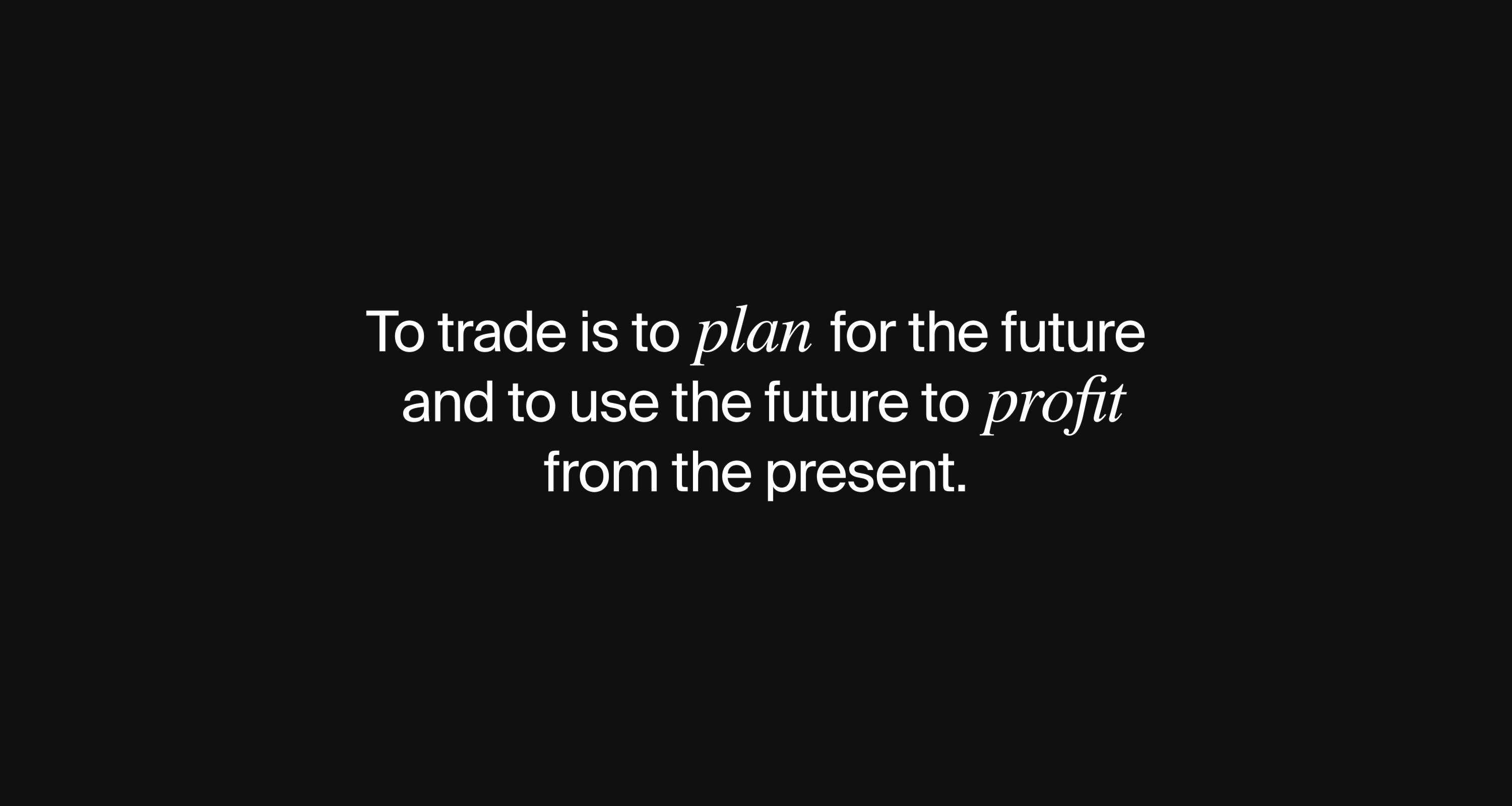 ...proceed with a motto...